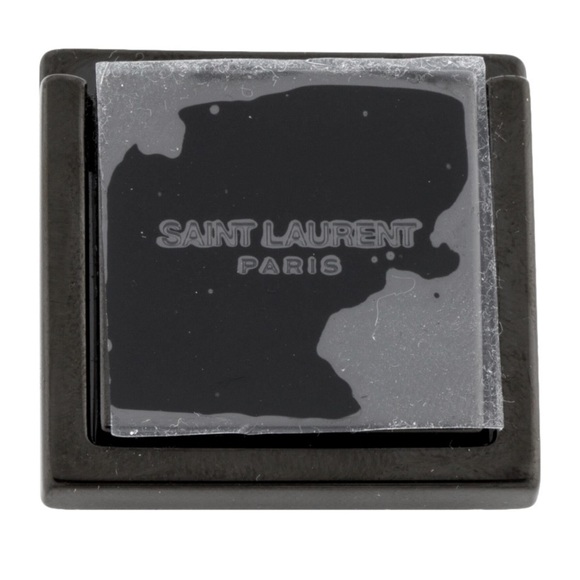 Saint Laurent Paris Brass Phone Ring OS UNI​​​ - Picture 1 of 8